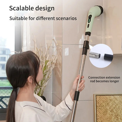 Effortless Spin Cleaning Brush