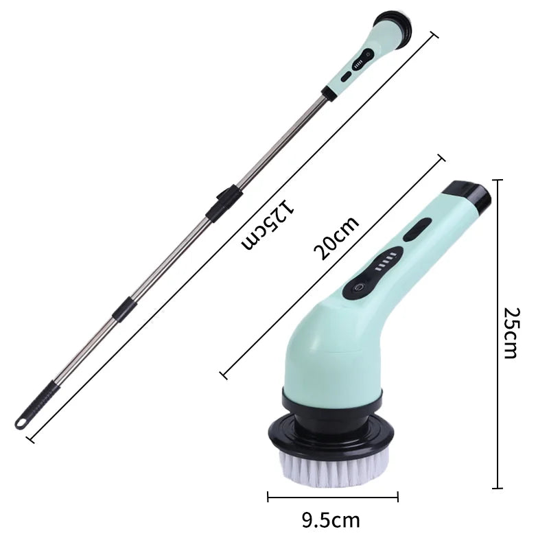 Effortless Spin Cleaning Brush